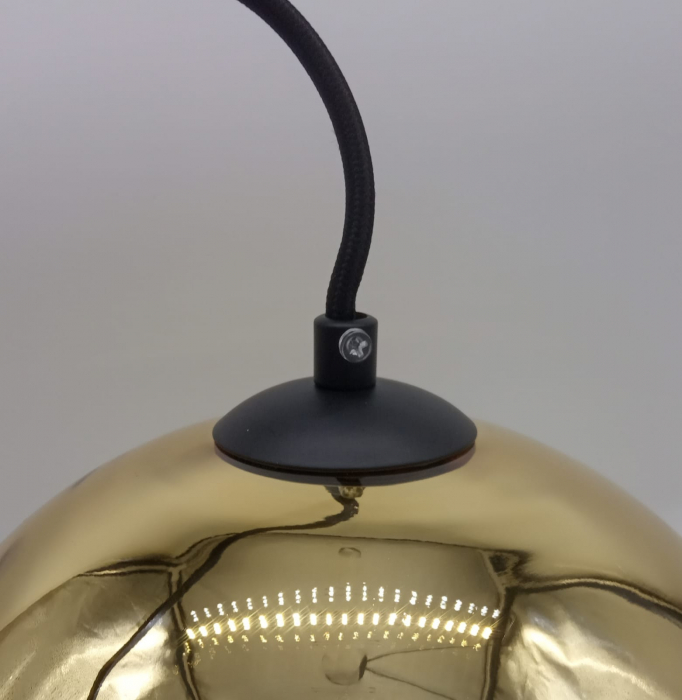 Lampa suspendata gold MIRROR GLOW 30 cm Step into Design [4]