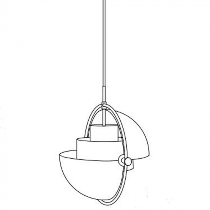 Lampa suspendata crom MOBILE Step into Design [9]