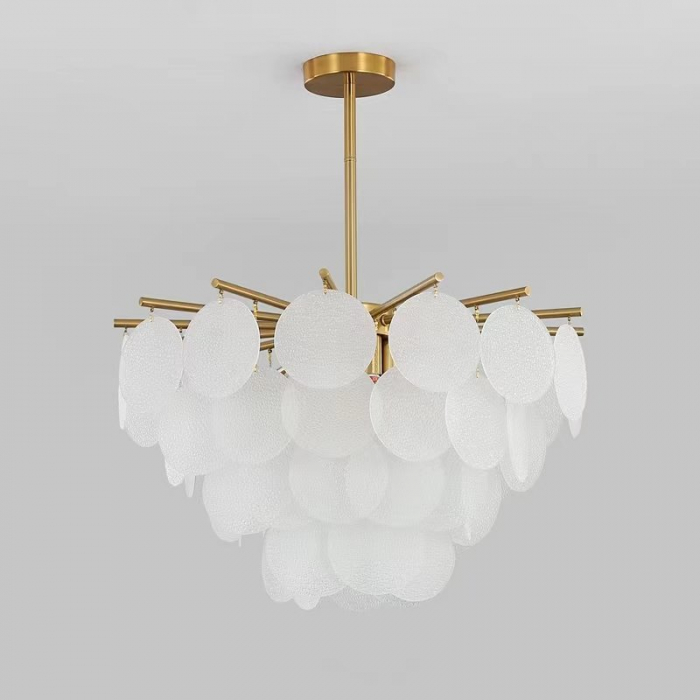 Lustră FIORE, aurie/alb, 60 cm - Step into Design [3]