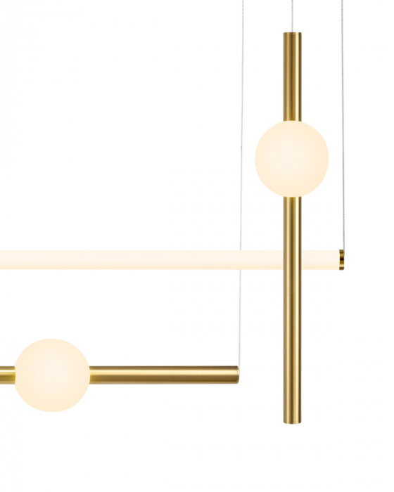 Lampa suspendata LED O-LINE S-4, alama, 37W, 3000K, lungime 110 cm - STEP INTO DESIGN [2]