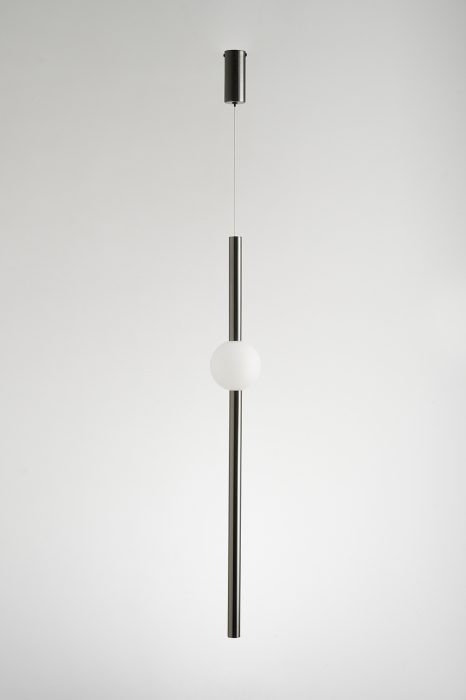 Pendul LED O-LINE, negru/alb, 3000K, 450 lm, înălțime 93 cm [2]