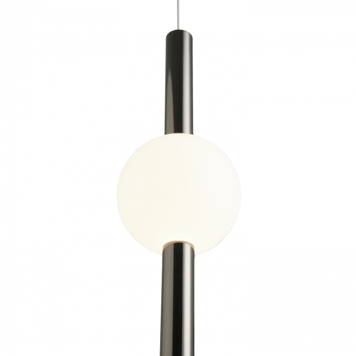 Pendul LED O-LINE, negru/alb, 3000K, 450 lm, înălțime 93 cm [4]