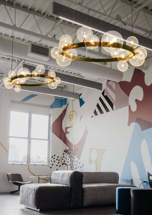 Lampa suspendata ORION neagra, 15*G9, latime 85 cm - STEP INTO DESIGN [6]
