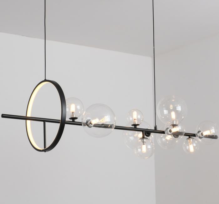 Lampa suspendata ORION LONG, negru, 10*G9 + LED, lungime 120 cm - STEP INTO DESIGN [2]