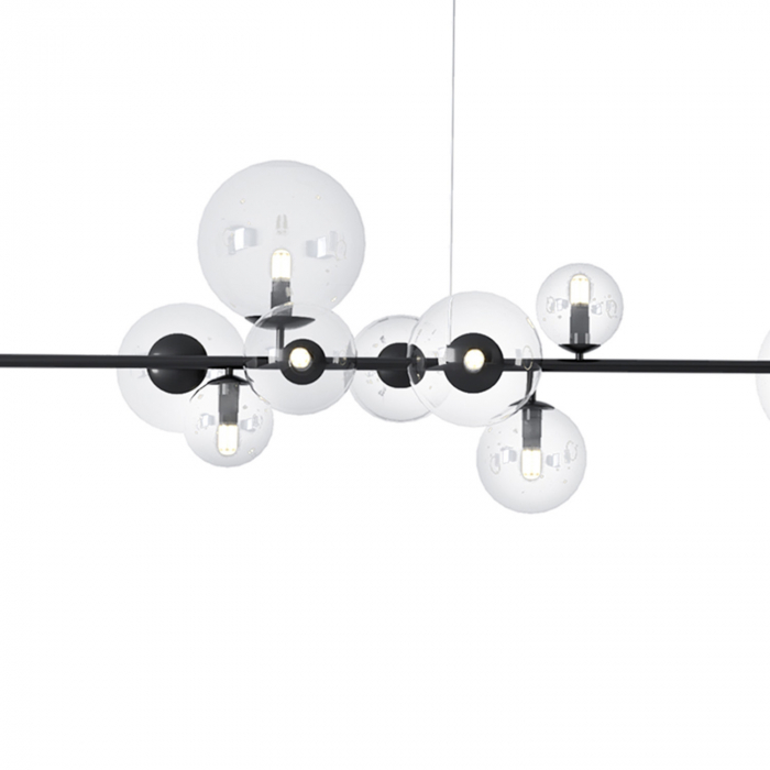Lampa suspendata ORION LONG, negru, 10*G9 + LED, lungime 120 cm - STEP INTO DESIGN [3]