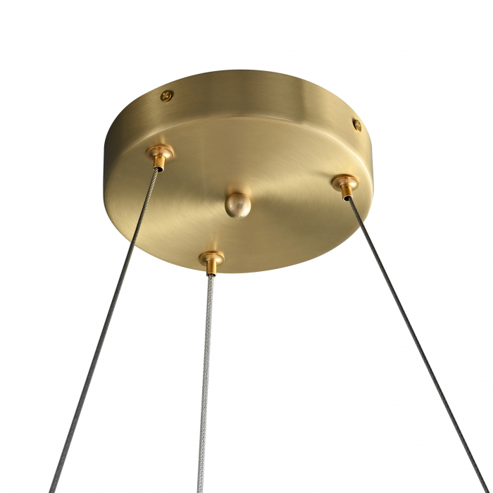 Candelabru PIUMA, alb/alamă, diametru 60 cm - Step into Design [3]