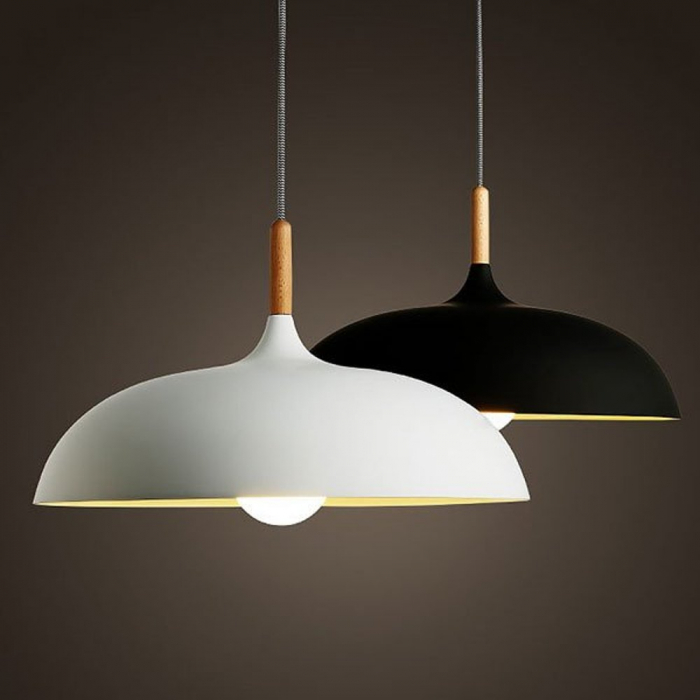 Lampa suspendata neagra SAUCER Step into Design [3]