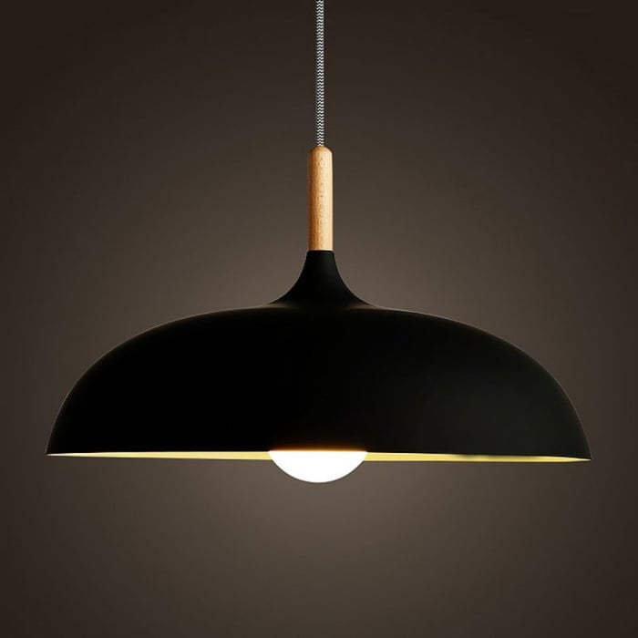 Lampa suspendata neagra SAUCER Step into Design [1]