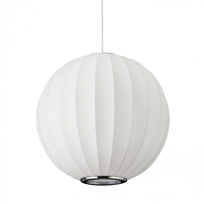 Lampă suspendată SILK albă, diametru 30 cm - Step into Design [6]