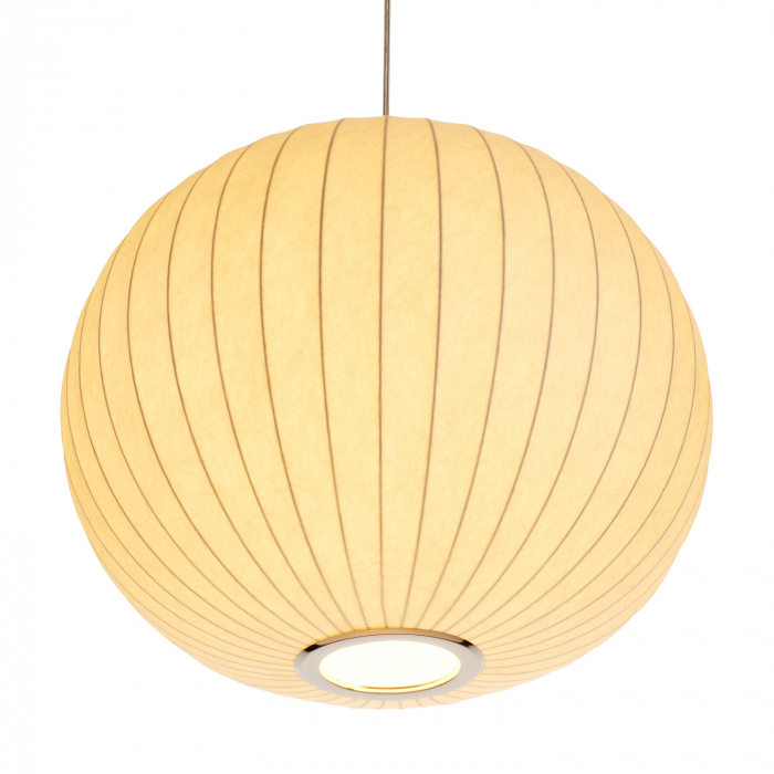 Lampă suspendată SILK alba, diametru 50 cm [6]