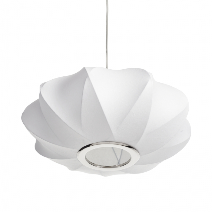 Lampă suspendată SILK X-SHAPE alba, diametru 40 cm [2]