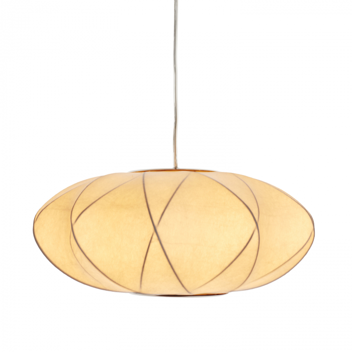 Lampă suspendată SILK X-SHAPE alba, diametru 40 cm [4]