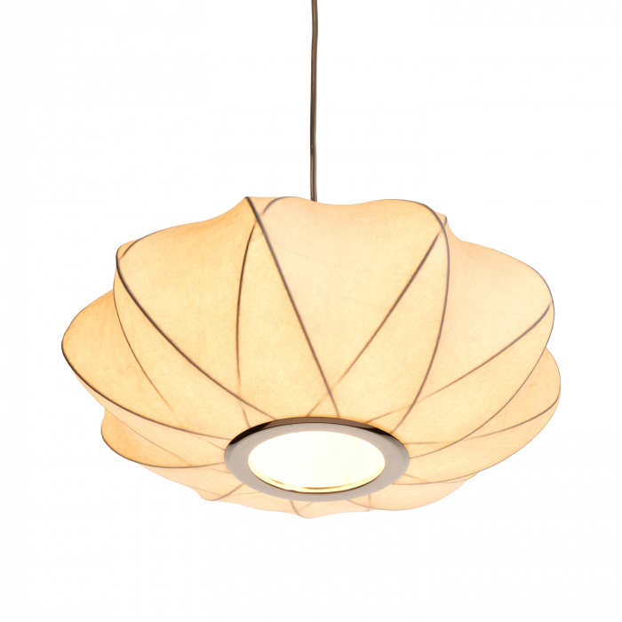 Lampă suspendată SILK X-SHAPE alba, diametru 40 cm [3]