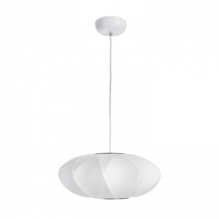 Lampă suspendată SILK X-SHAPE alba, diametru 40 cm [5]