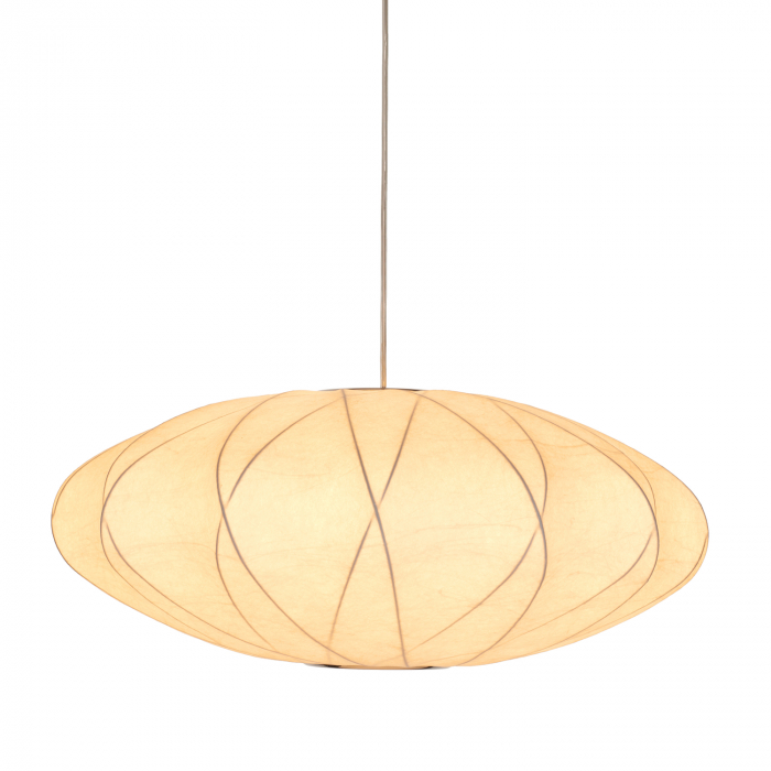 Lampă suspendată SILK X-SHAPE albă, diametru 60 cm [3]