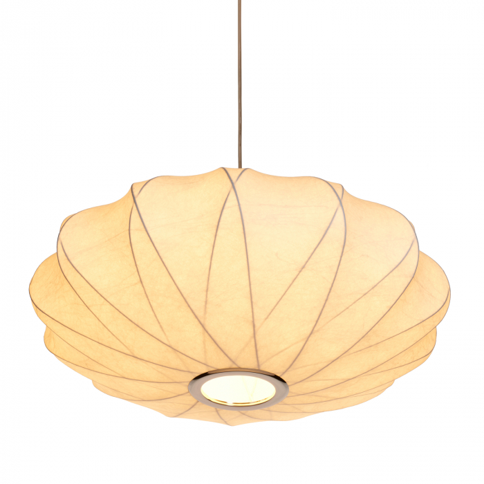 Lampă suspendată SILK X-SHAPE albă, diametru 60 cm [5]