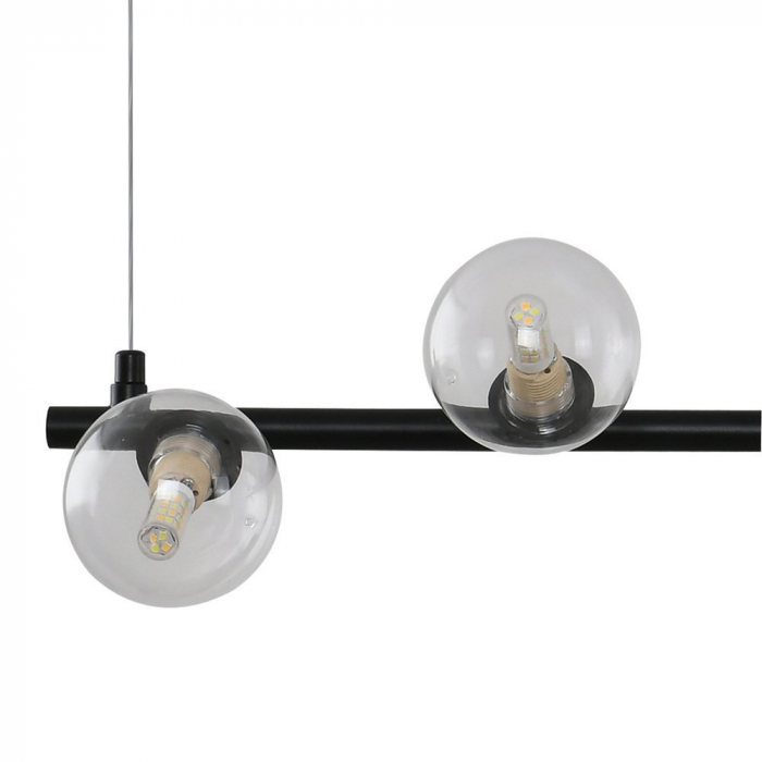 Lampă suspendată SIMPLY, neagră, 90 cm - Step into Design [3]