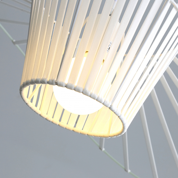 Lampa suspendata alba SOMBRERO 80 cm Step into Design [5]