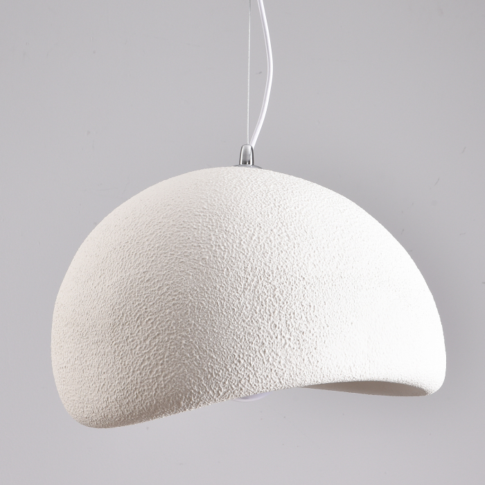 Lampă suspendată STONE albă, 60 cm - Step into Design [3]