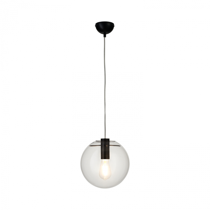 Lampă suspendată TONDA, neagră, 25 cm- Step into Design [4]