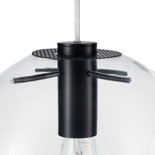 Lampă suspendată TONDA, neagră, 25 cm- Step into Design [6]
