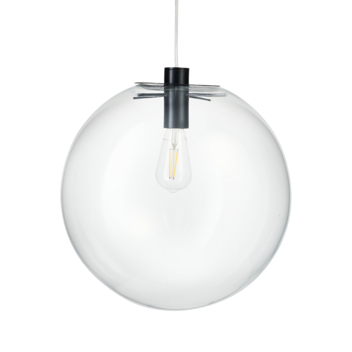 Lampă suspendată TONDA, neagră, 40 cm - Step into Design [2]