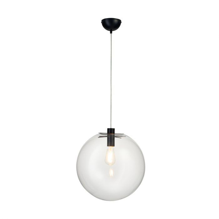Lampă suspendată TONDA, neagră, 40 cm - Step into Design [3]