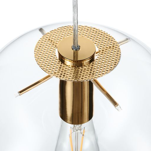 Lampă suspendată TONDA, aurie, 40 cm - Step into Design [6]