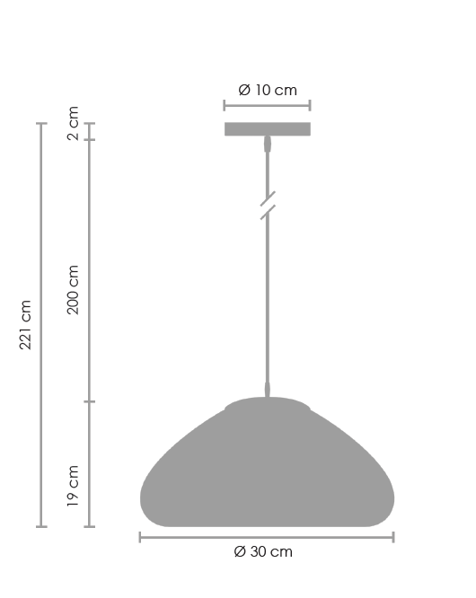 Lampa suspendata cupru VICTORY GLOW M Step into Design [5]