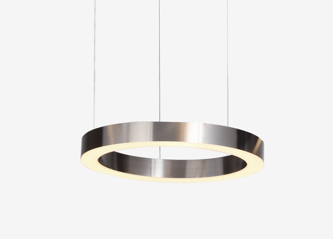 Lampa suspendata nichel LED CIRCLE 40cm + 60cm + 60cm - step into design [3]