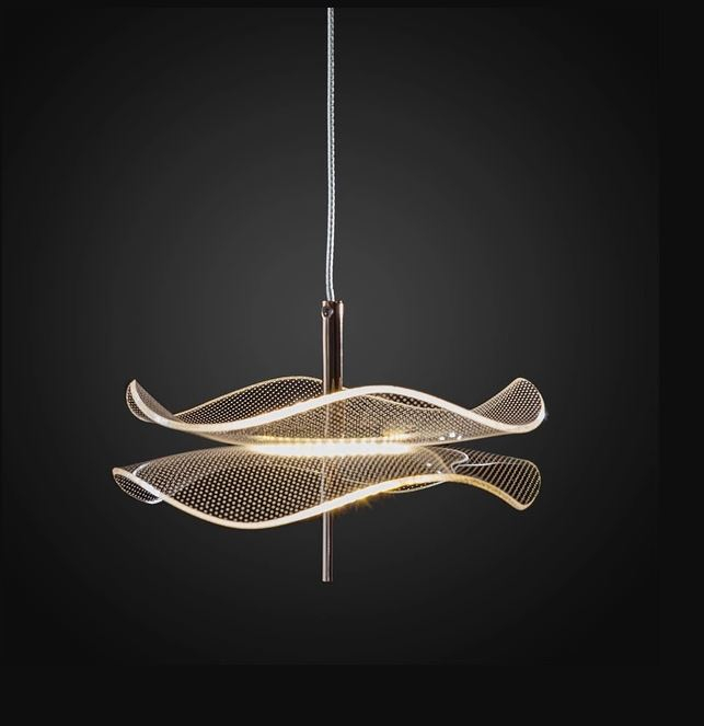 Candelabru LED MARIPOSA, auriu, 3000K, 2160 lm, diametru 6*20 cm - ALTAVOLA DESIGN [3]