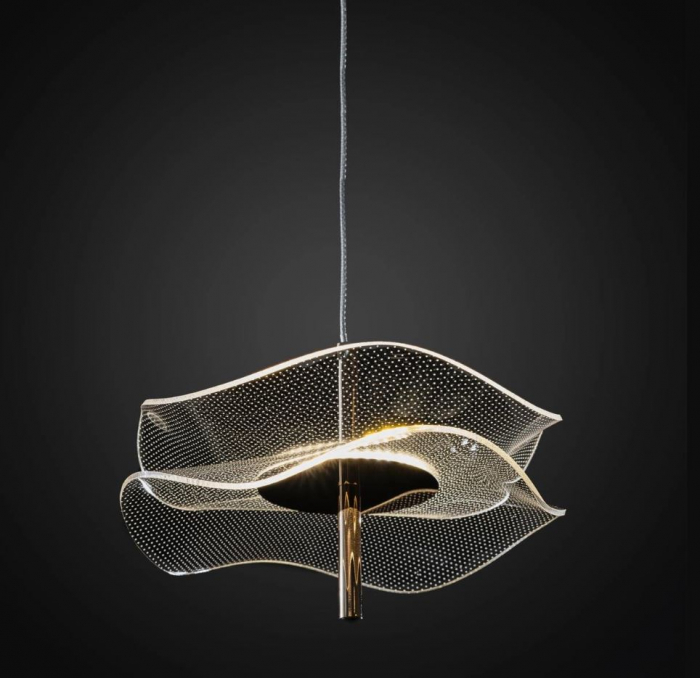 Candelabru LED MARIPOSA, auriu, 3000K, 2160 lm, diametru 6*20 cm - ALTAVOLA DESIGN [5]