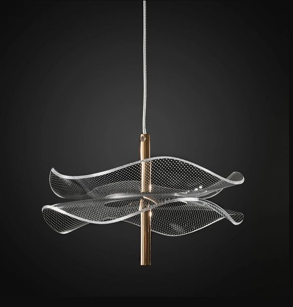 Candelabru LED MARIPOSA, auriu, 3000K, 2160 lm, diametru 6*20 cm - ALTAVOLA DESIGN [6]