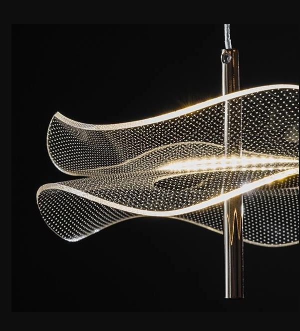 Candelabru LED MARIPOSA, auriu, 3000K, 2160 lm, diametru 6*20 cm - ALTAVOLA DESIGN [4]