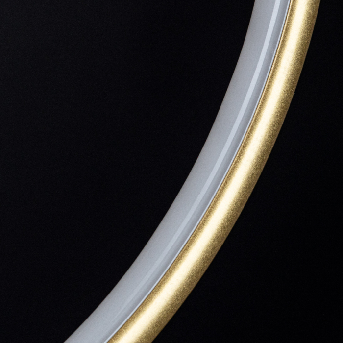 Lampa suspendata LINEA LED, auriu, Nr. 5 B Φ60/40 cm, 3000K - ALTAVOLA DESIGN [5]