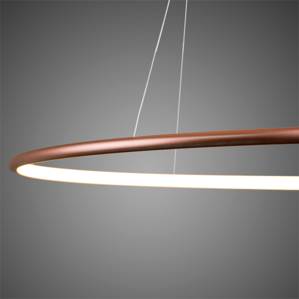 Lampa suspendata LED RING Nr. 1, cupru, dimabila, 3000K, IP 44, diametru 60 cm - ALTAVOLA DESIGN [3]
