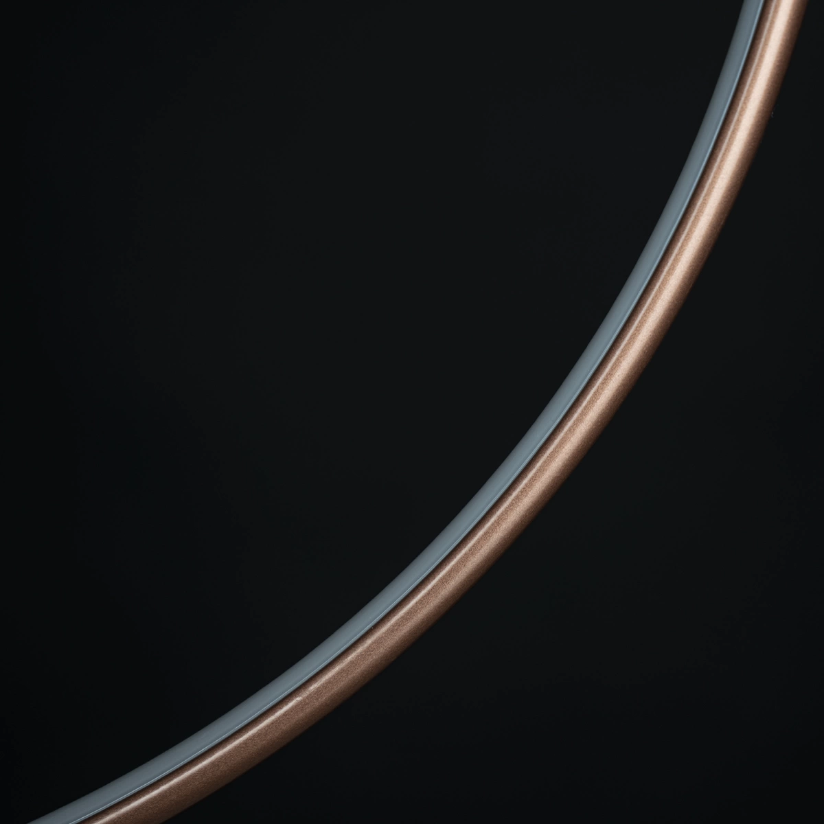 Lampa suspendata LED RING Nr. 3, cupru, dimabila, 3000K, IP 44, diametru 80 cm - ALTAVOLA DESIGN [2]