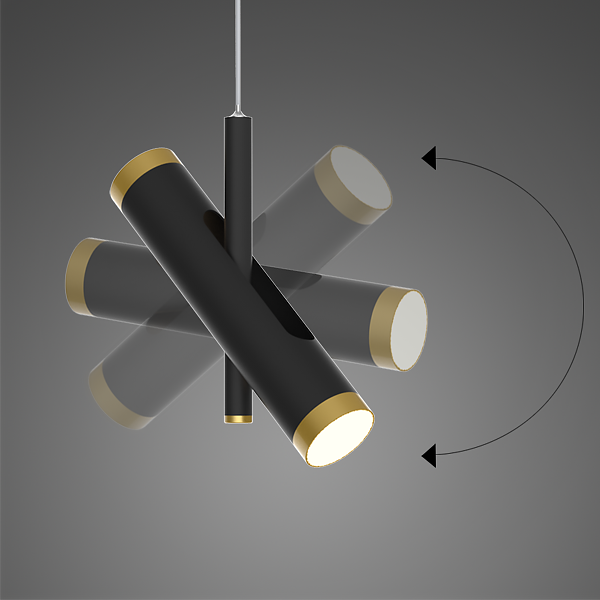 Lampa suspendata LED LUNETTE Nr. 3 - Altavola [4]