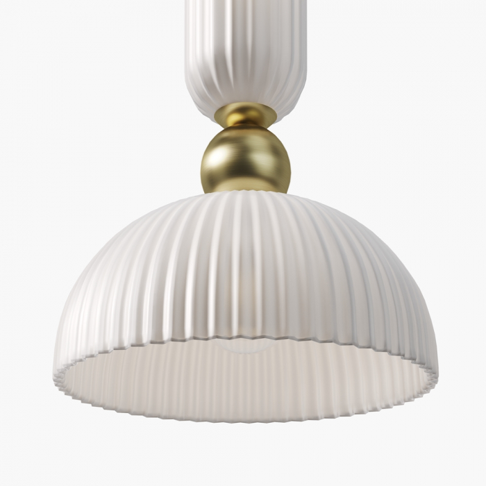 Pendul ANTIC, auriu/alb, 1*E27, diametru 30 cm - MAYTONI [2]