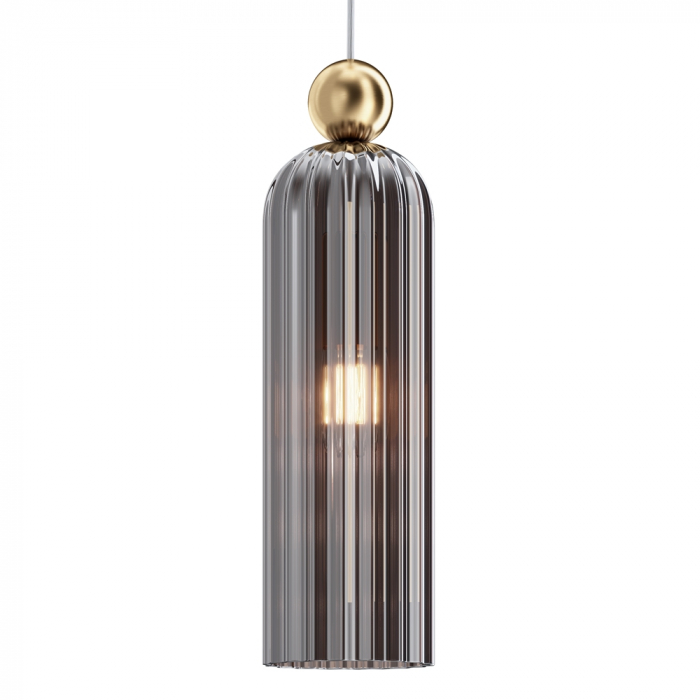Pendul ANTIC, auriu/gri, 1*E14, diametru 10 cm - MAYTONI [2]