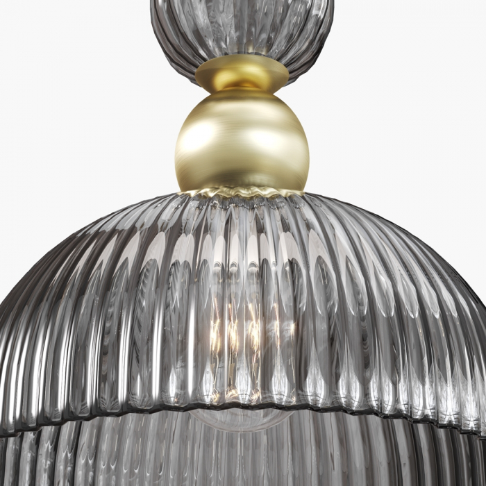 Pendul ANTIC, auriu/gri, 1*E27, diametru 30 cm - MAYTONI [3]