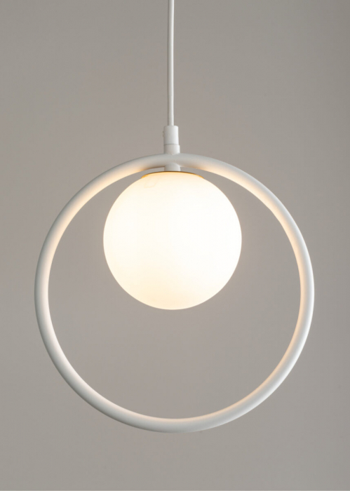 Pendul AQUA, alb, 1*G9, 12W, diametru 24 cm - SIGMA [2]
