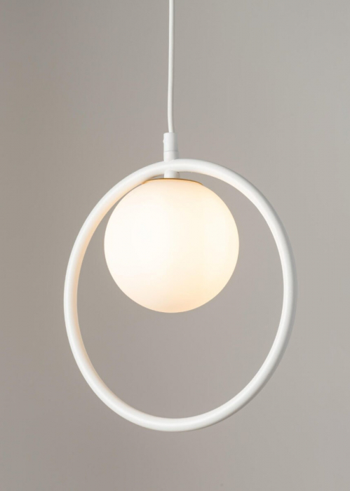 Pendul AQUA, alb, 1*G9, 12W, diametru 24 cm - SIGMA [3]