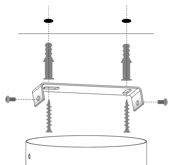 Pendul AQUA, alb, 1*G9, 12W, diametru 24 cm - SIGMA [4]