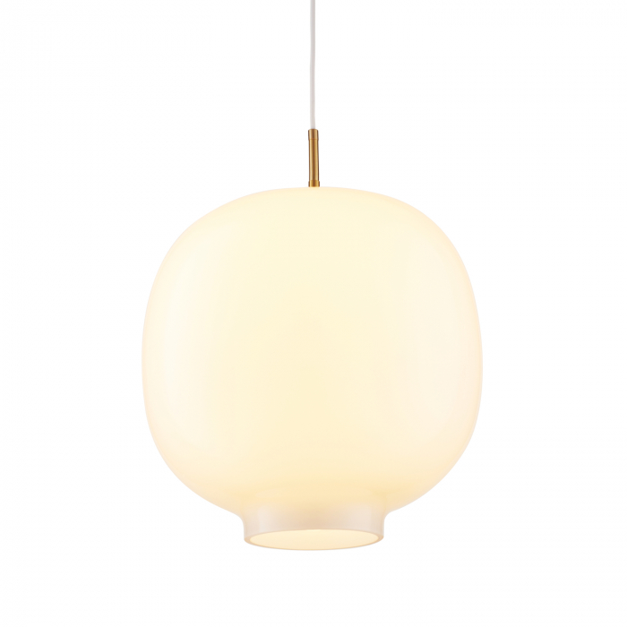 Pendul BONI, alb/alama, 25W, 35 cm - Step into Design [4]