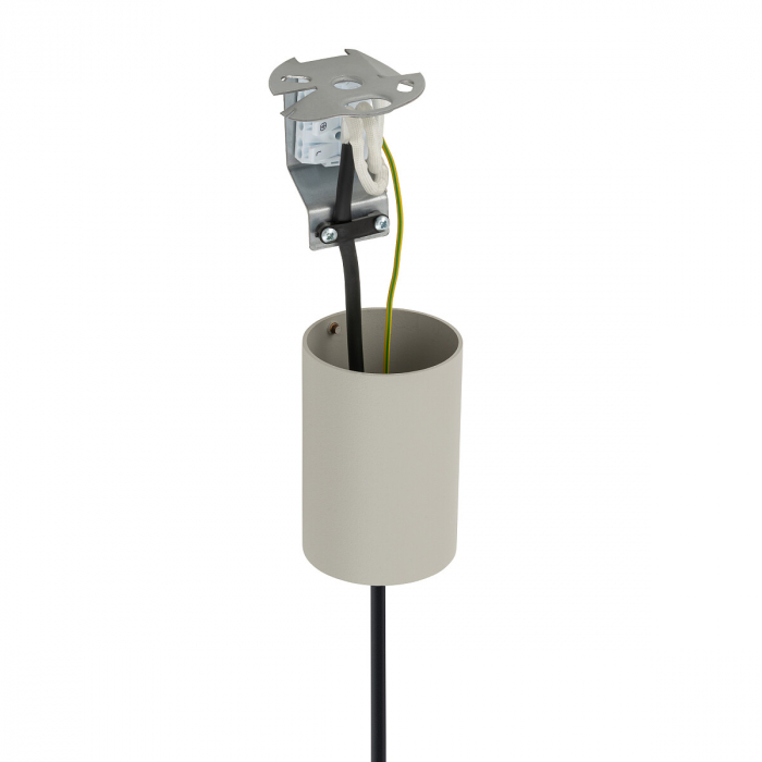 Pendul FOURTY M gri deschis, 1*GU10, 10W, diametru 4 cm - NOWODVORSKI [6]