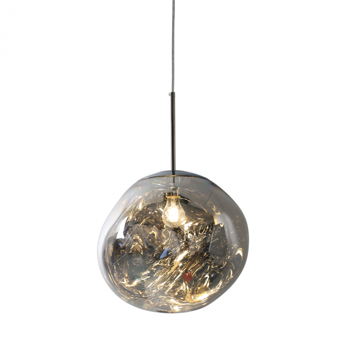 Pendul GLAM S argintiu, diametru 18 cm - STEP INTO DESIGN [2]