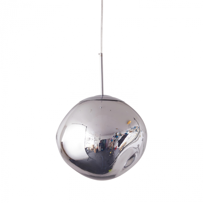 Pendul GLAM S argintiu, diametru 18 cm - STEP INTO DESIGN [1]