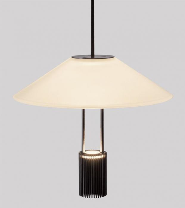Pendul LED ANAFI, negru/alb, 3000K, 425 lm, diametru 22 cm - NOVA LUCE [3]