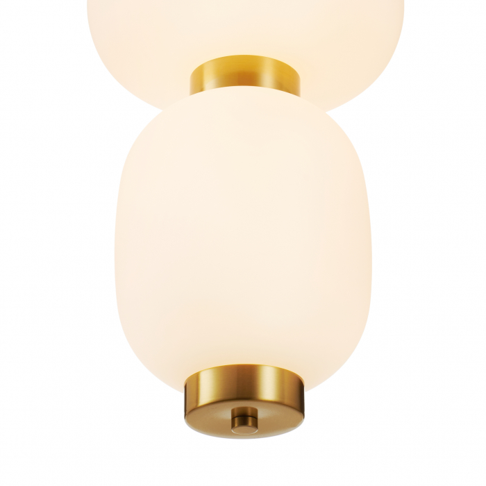 Lampă suspendată LED BRILLA-3, auriu/alb, 23 cm [8]